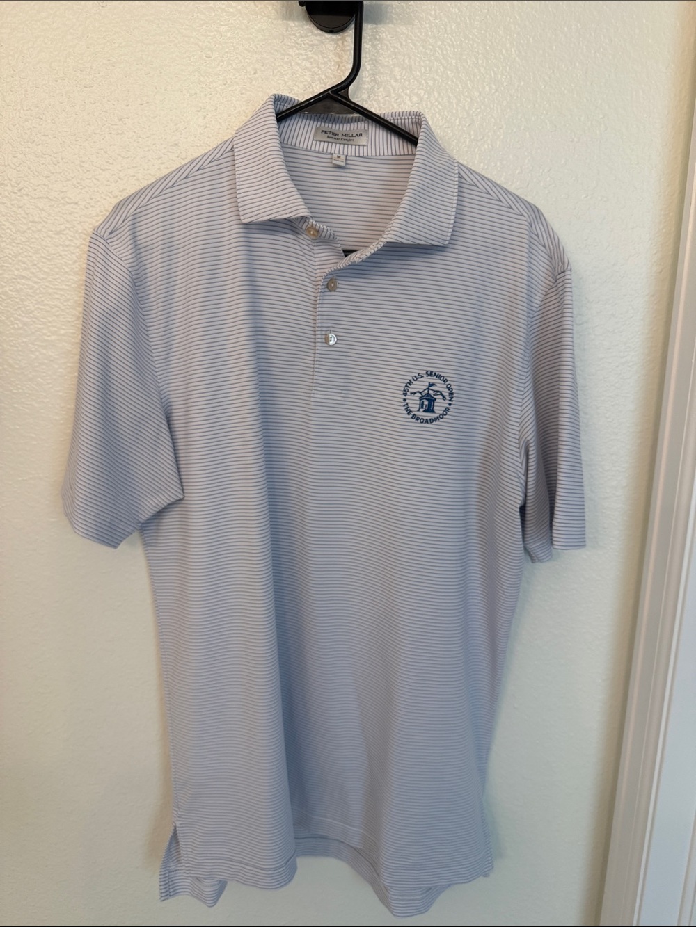 Peter Millar Summer Comfort Men’s M 2025 US Senior Open Broadmoor Golf Polo